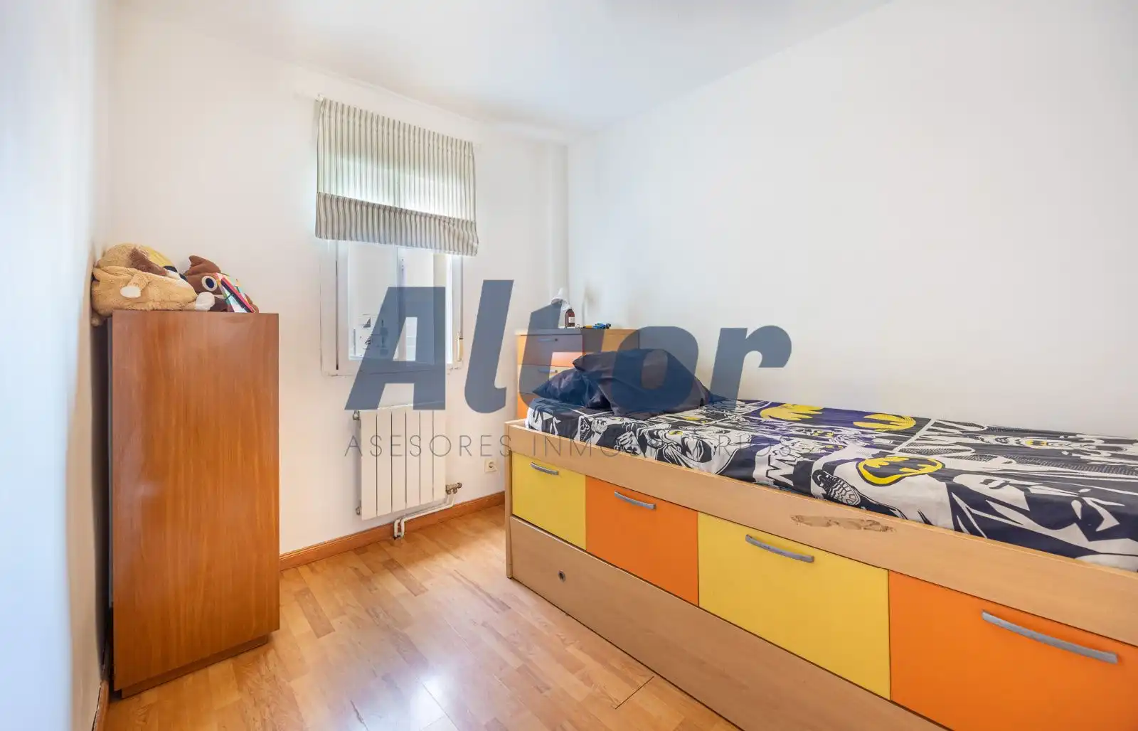 Bedroom of Flat for sale in Fuenlabrada  with Heating, Terrace and Swimming Pool
