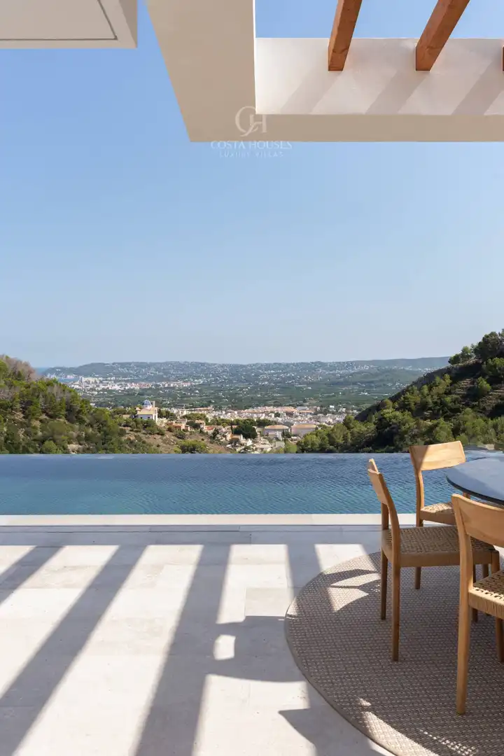Swimming pool of Houses for sale in Jávea / Xàbia  with Air Conditioner, Private garden and Terrace