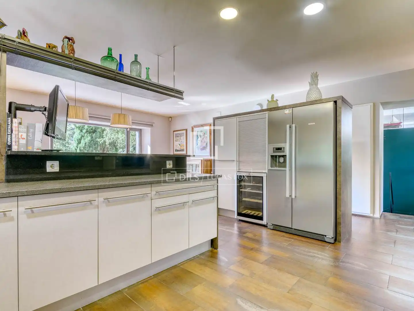 Cocina de Finca rústica en venta en Boadella i les Escaules con Calefacción, Jardín privado y Terraza