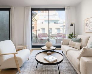 Living room of Attic to rent in  Barcelona Capital  with Air Conditioner, Heating and Terrace