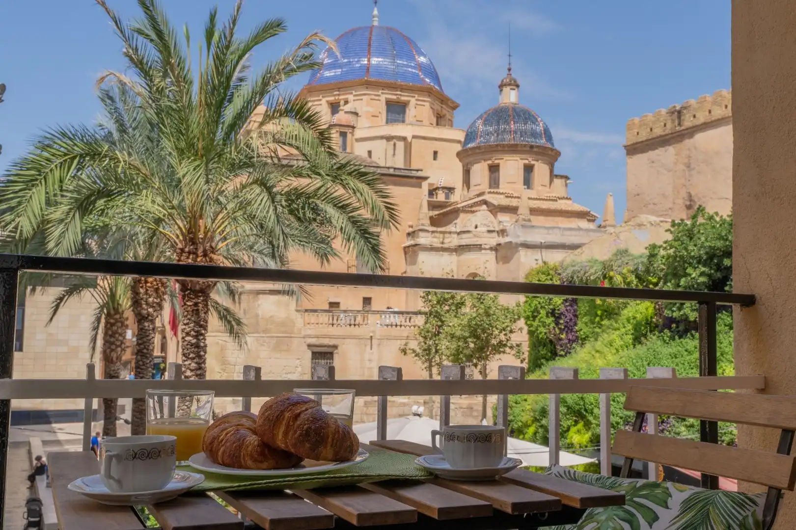 Terraza de Piso en venta en Elche / Elx con Aire acondicionado, Amueblado y Balcón