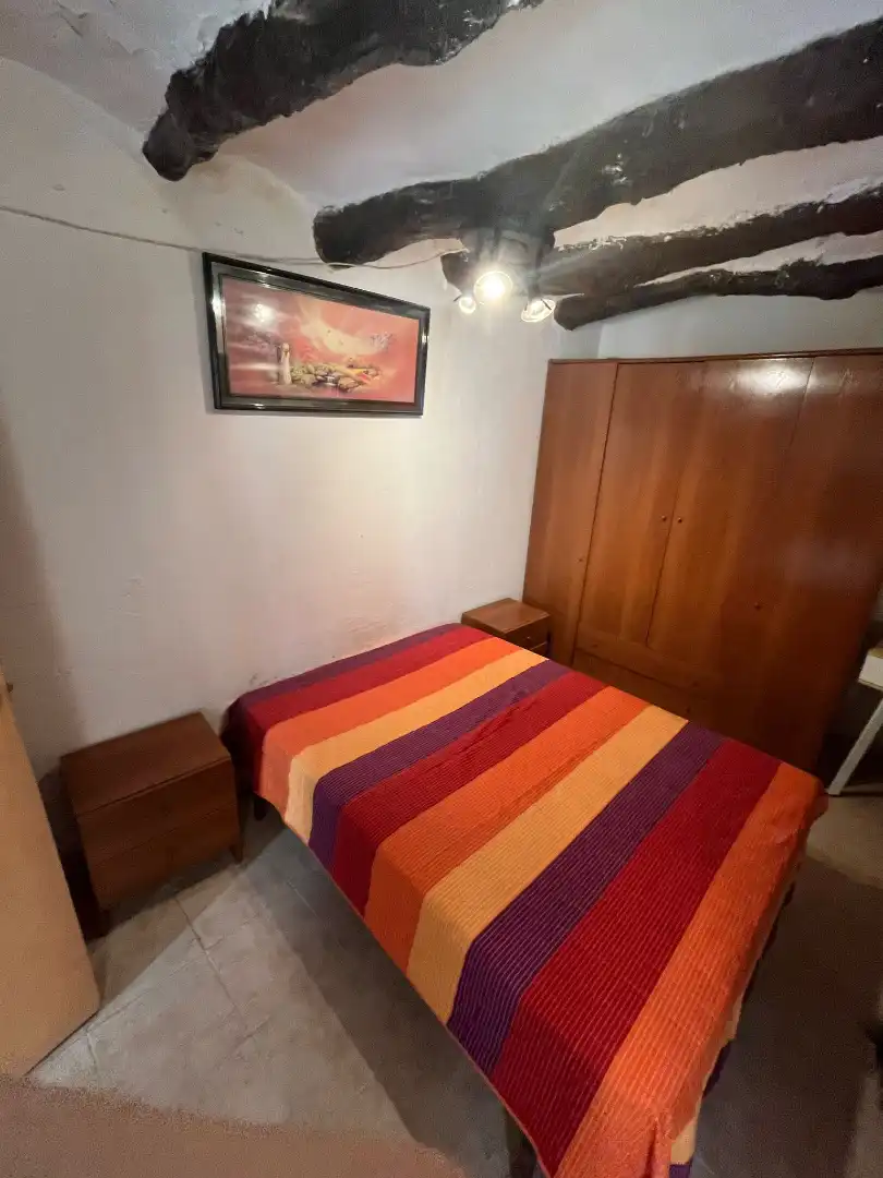 Schlafzimmer von Haus oder Chalet zum Verkauf in Tàrrega mit Heizung, Möbliert und Ofen