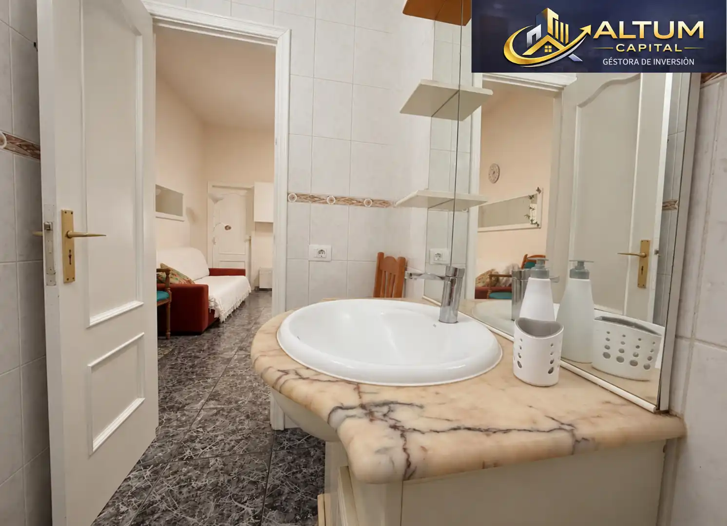 Bathroom of Flat for sale in Arona  with Furnished, Washing machine and Microwave
