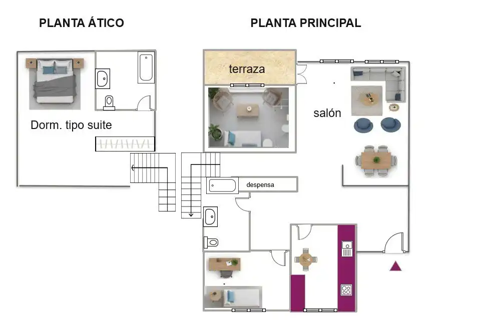 Dúplex en venta en Sojuela con Calefacción, Terraza y Trastero