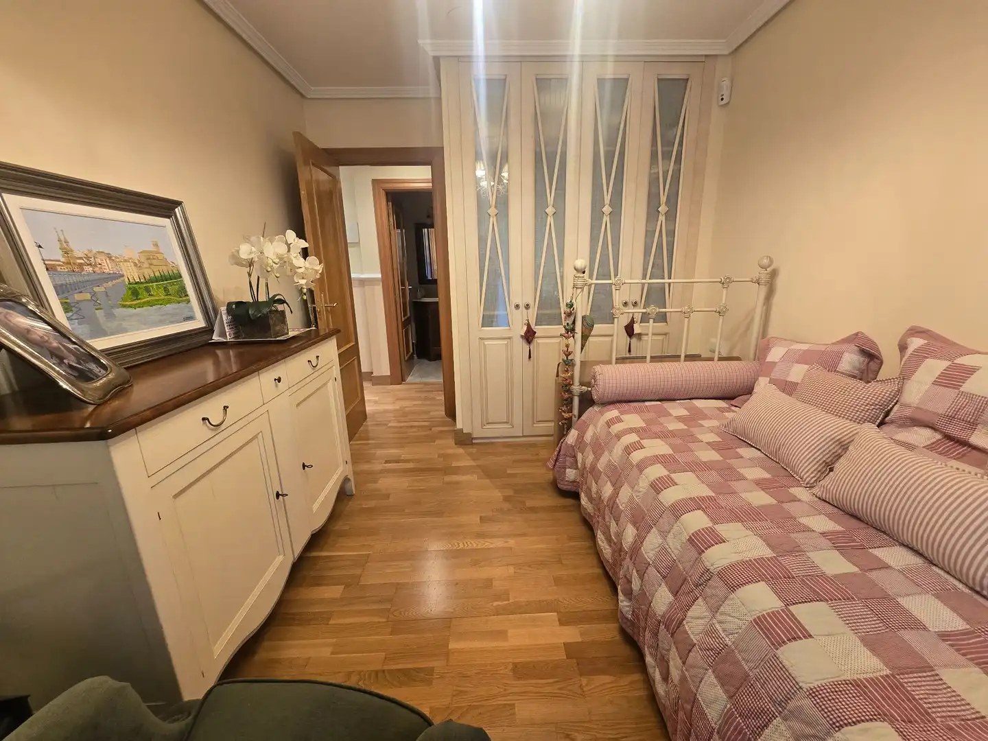 Dormitori de Apartament en venda en Villamediana de Iregua amb Calefacció, Jardí privat i Terrassa