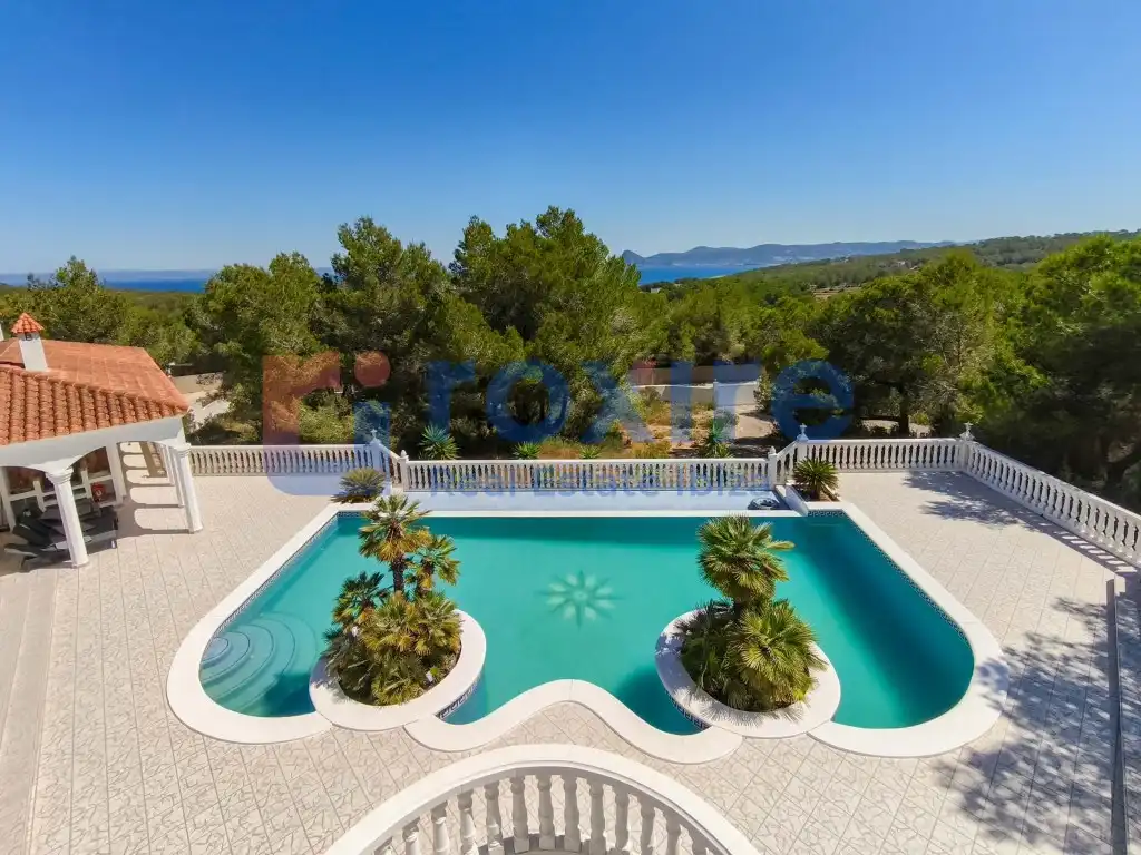 Swimming pool of Houses for rent in Sant Josep de sa Talaia  with Air Conditioner, Private garden and Terrace