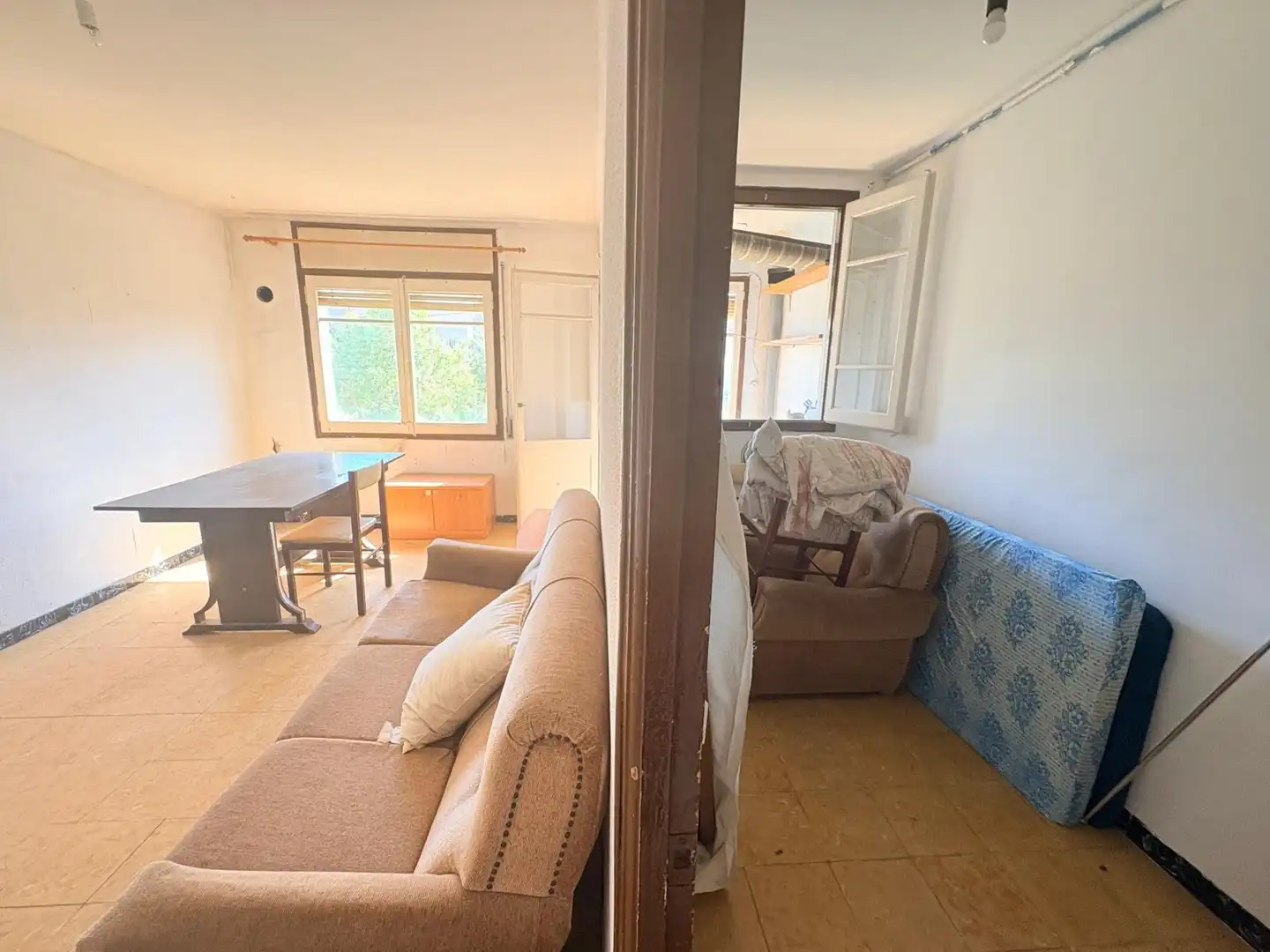 Sala d'estar de Pis en venda en Santa Coloma de Queralt amb Jardí privat