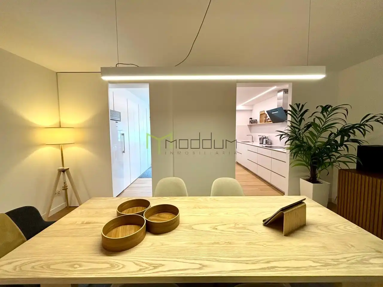 Küche von Maisonette zum Verkauf in Santiago de Compostela  mit Heizung, Abstellraum und Möbliert