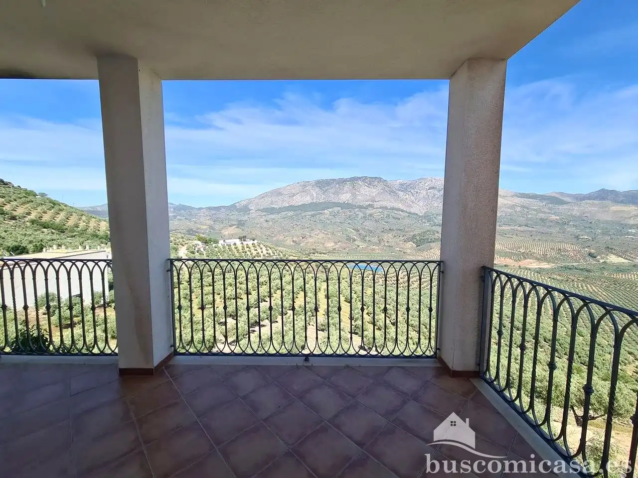 Terrassa de Casa o xalet en venda en Huelma amb Aire condicionat, Calefacció i Jardí privat