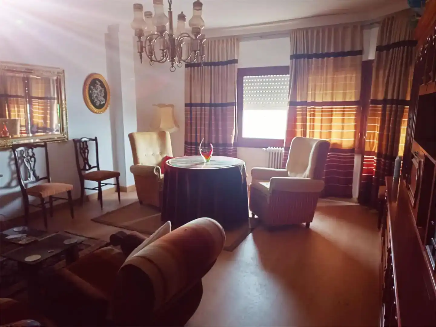 Sala d'estar de Pis en venda en Coria amb Aire condicionat i Balcó