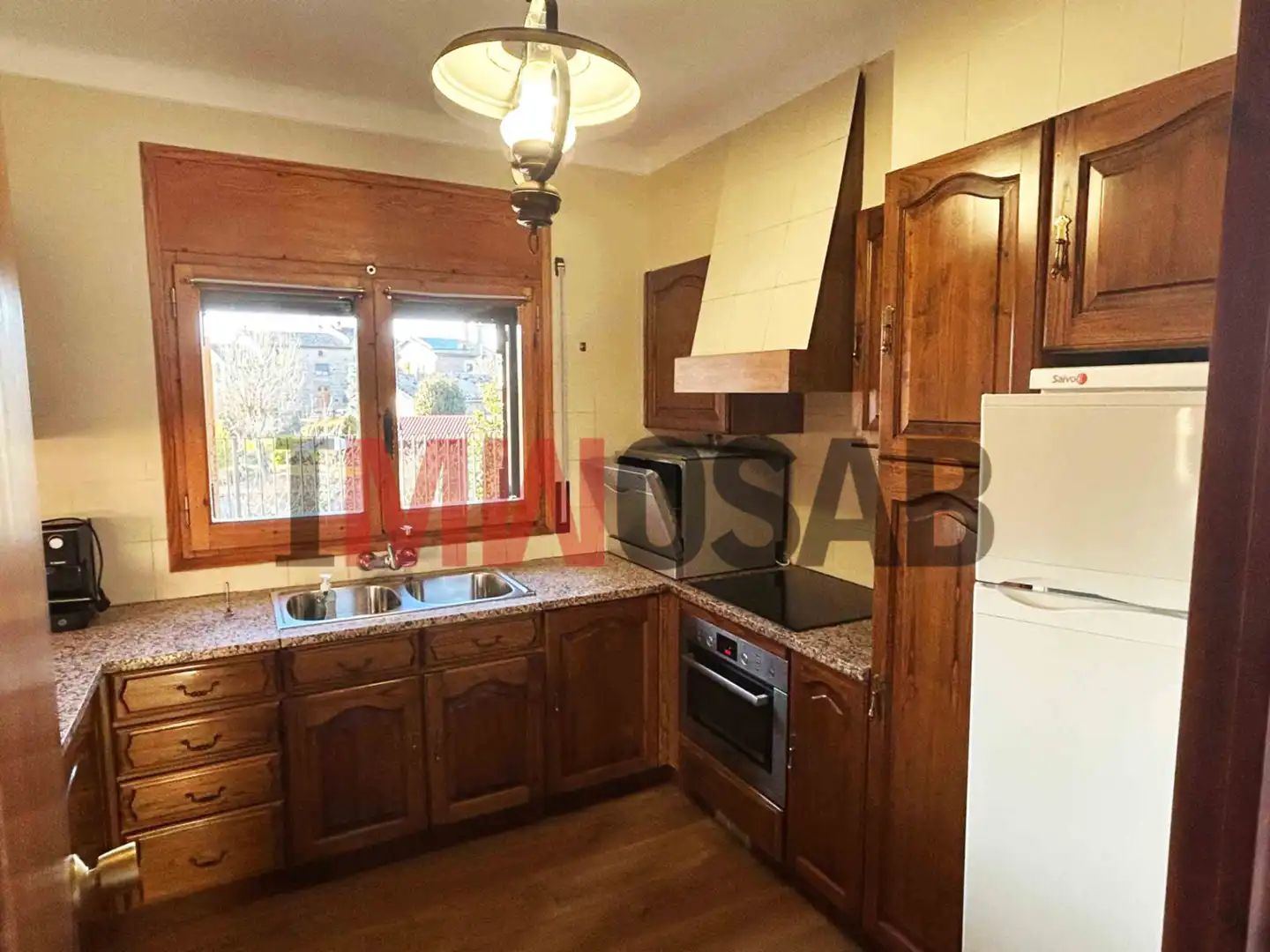 Cocina de Casa o chalet de alquiler en Sant Agustí de Lluçanès con Calefacción, Jardín privado y Terraza