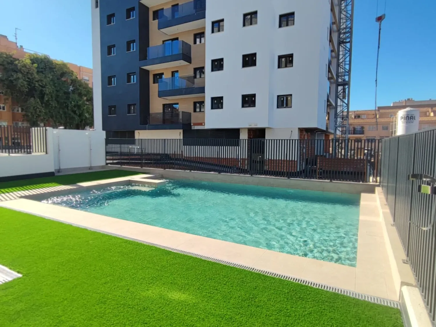 Piscina de Pis de lloguer en  Murcia Capital amb Aire condicionat, Calefacció i Terrassa