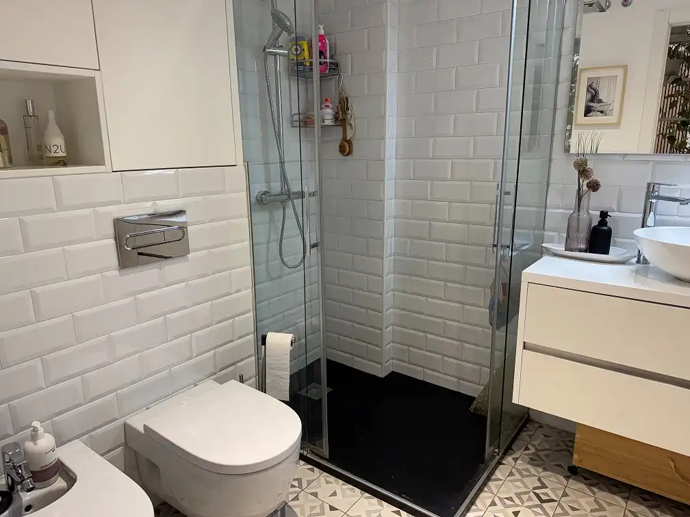 Baño de Ático en venta en Barcelona con Aire acondicionado, Calefacción y Terraza