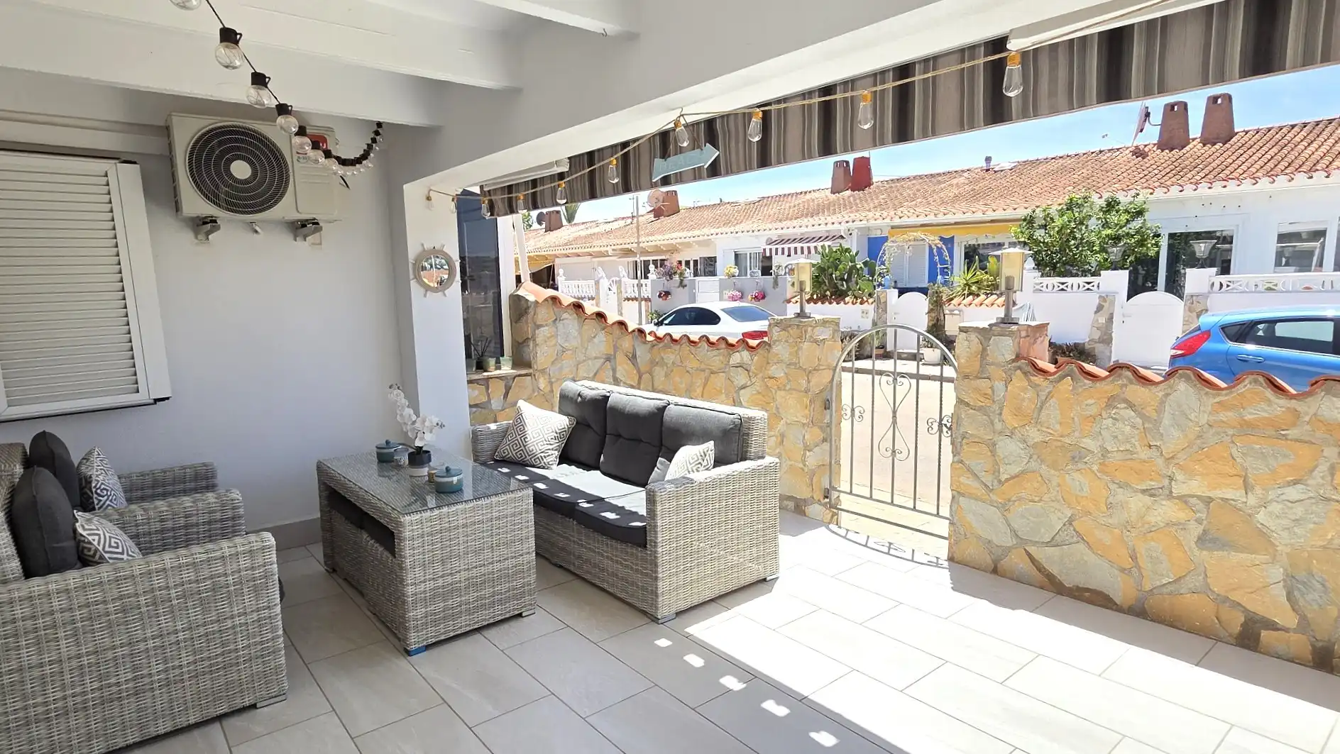 Terrace of Detached homes for sale in Cartagena  with Air Conditioner, Terrace and Furnished