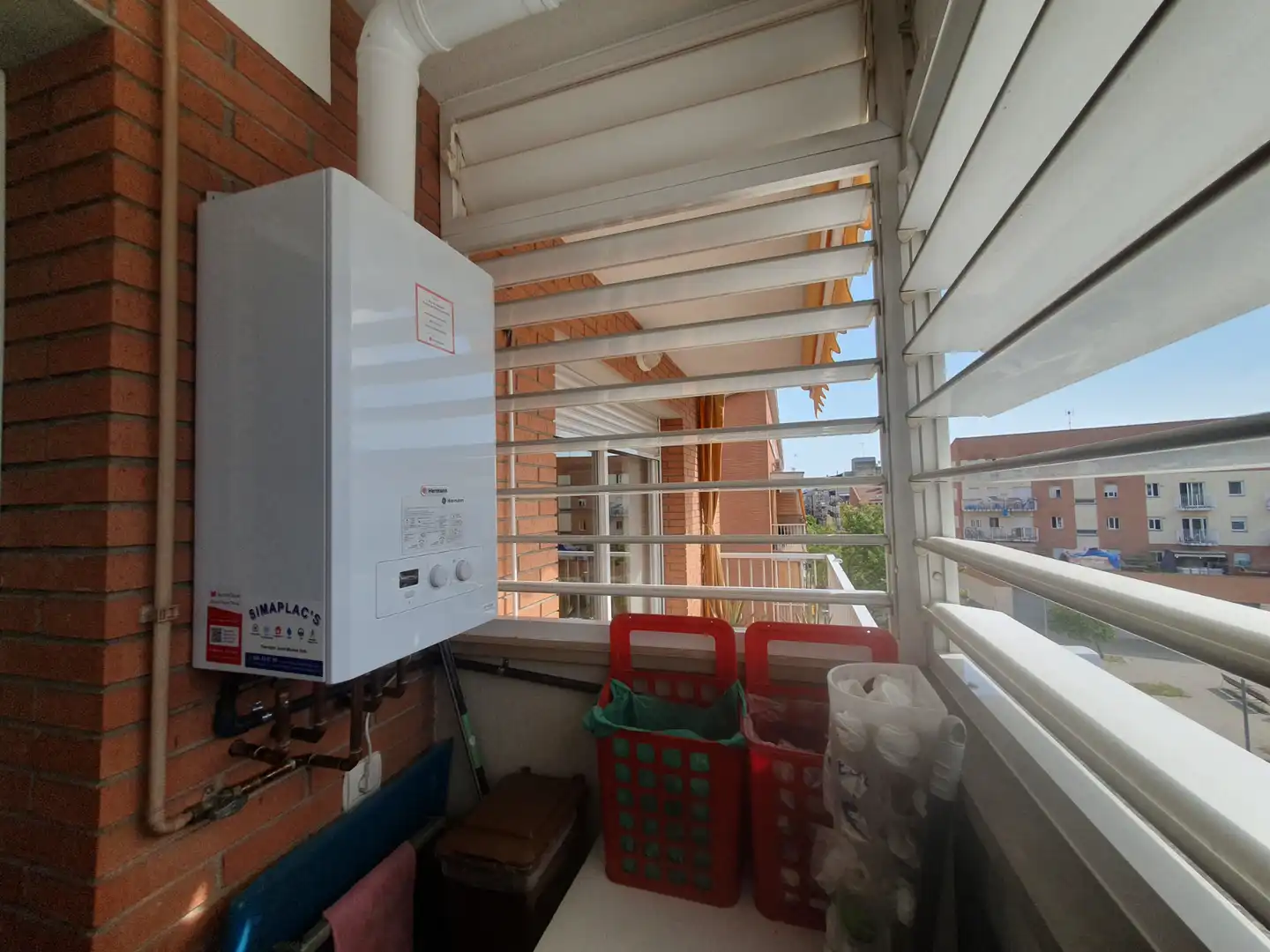 Terraza de Dúplex en venta en Canovelles con Aire acondicionado, Calefacción y Parquet