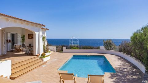 Villa mediterránea en primera línea con vistas panorámicas en Salgar, Menorca, imatge 2