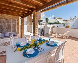 Terrace of Single-family semi-detached for sale in Almuñécar  with Air Conditioner, Heating and Parquet flooring