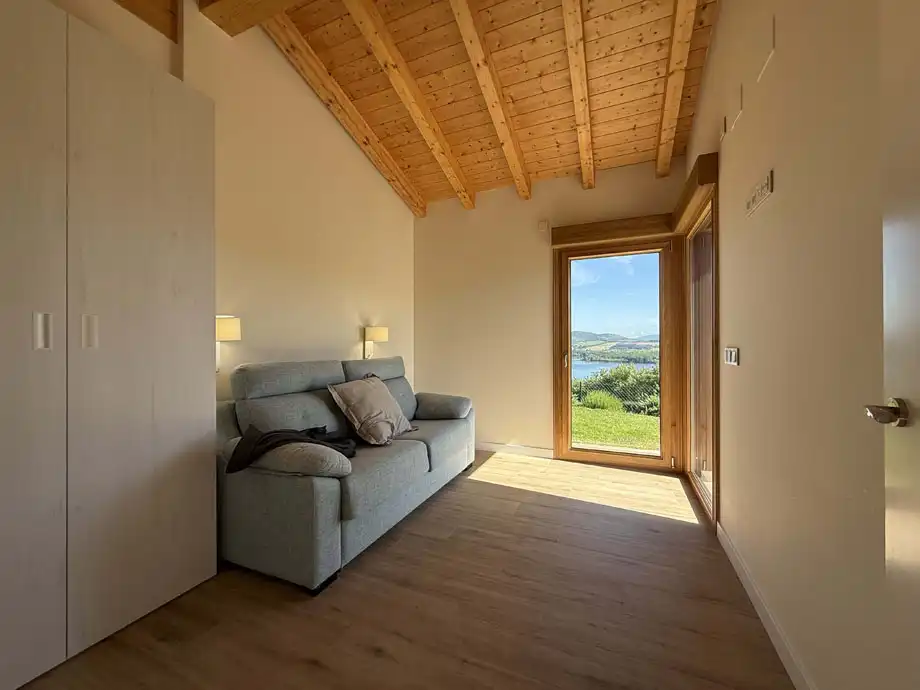 Sala de estar de Casa o chalet en venta en Legutio con Calefacción, Jardín privado y Amueblado