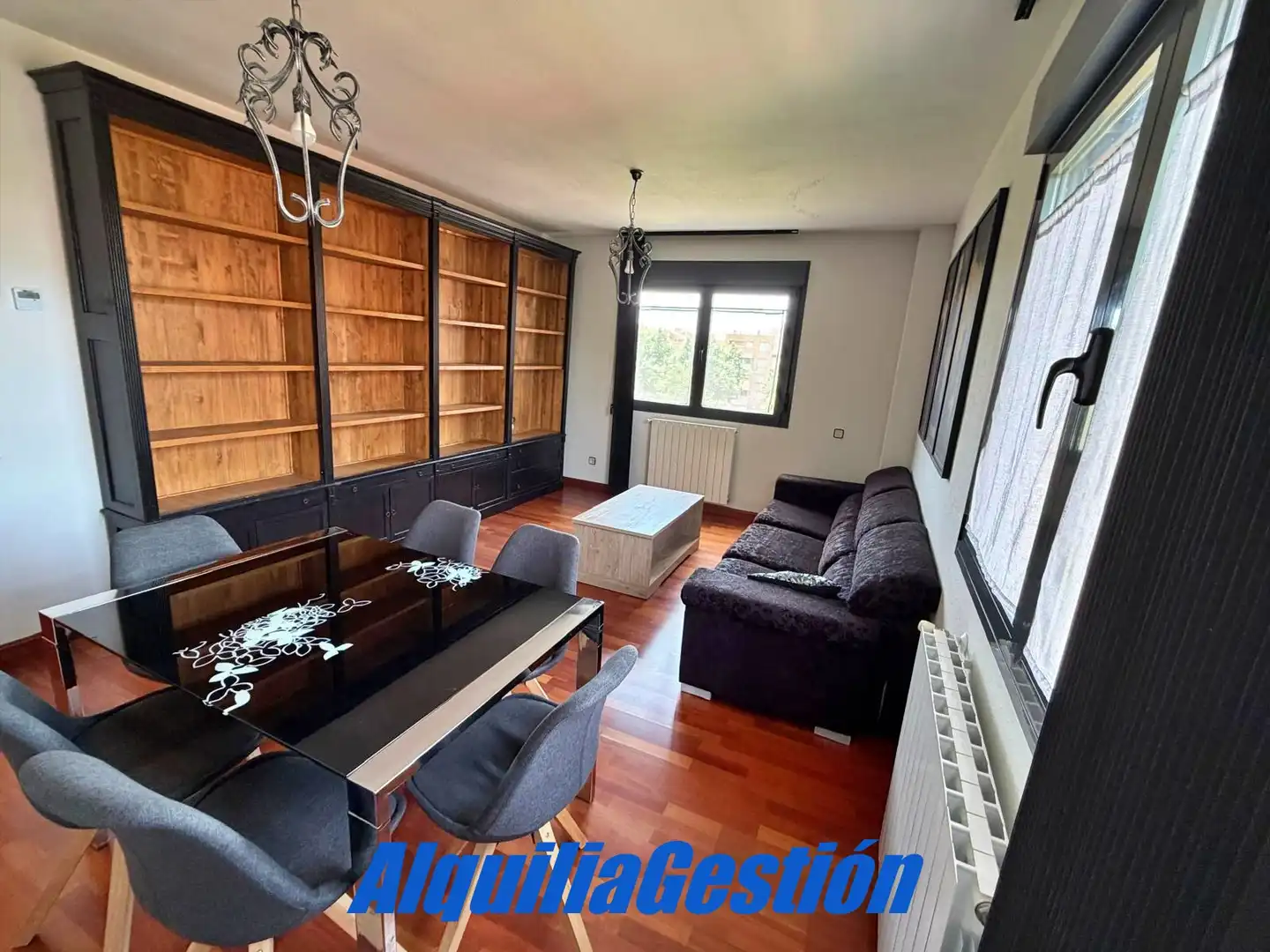 Sala de estar de Piso de alquiler en Yebes con Aire acondicionado, Calefacción y Parquet