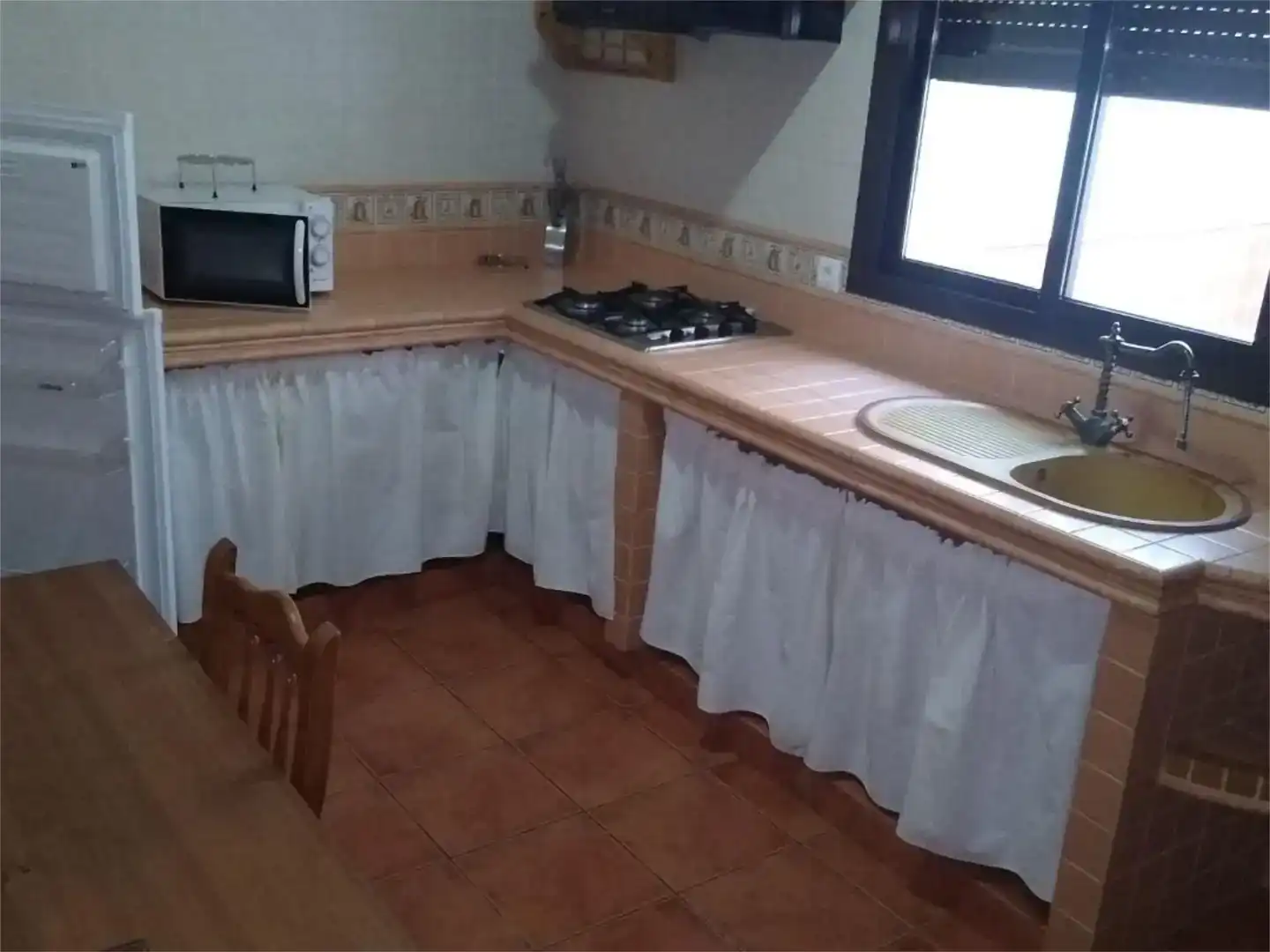 Kitchen of Flat for sale in Guadalcanal  with Air Conditioner and Storage room