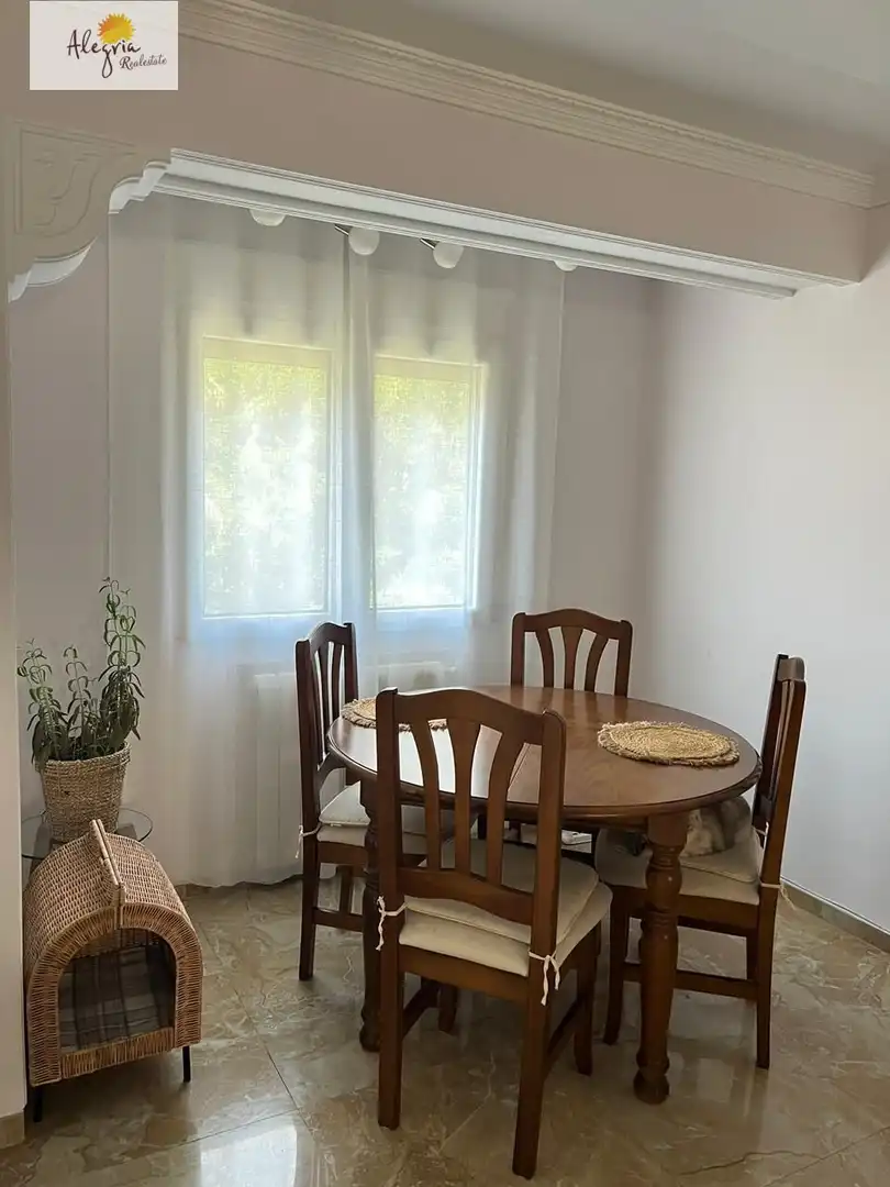 Comedor de Apartamento de alquiler en Valencia con Aire acondicionado, Calefacción y Amueblado