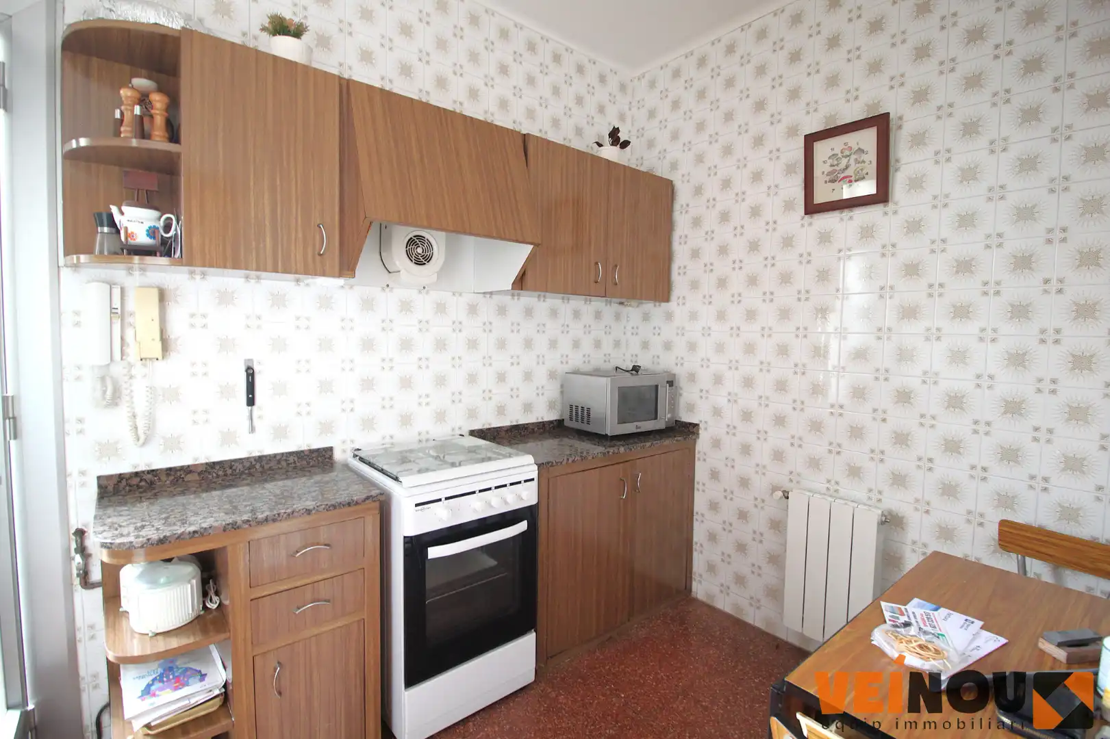 Kitchen of Flat for sale in Barcelona  with Heating and Balcony