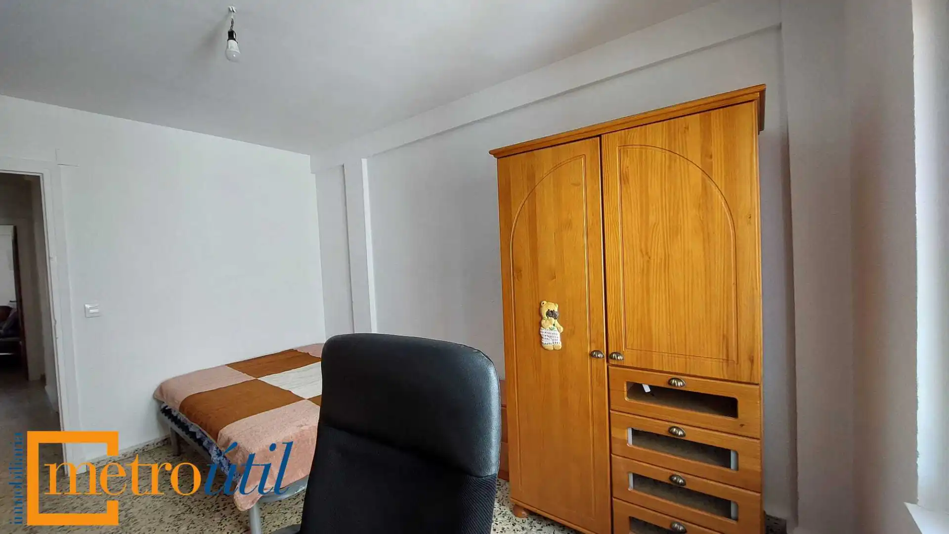 Bedroom of Flat for rent in Salamanca  with Heating, Furnished and Balcony