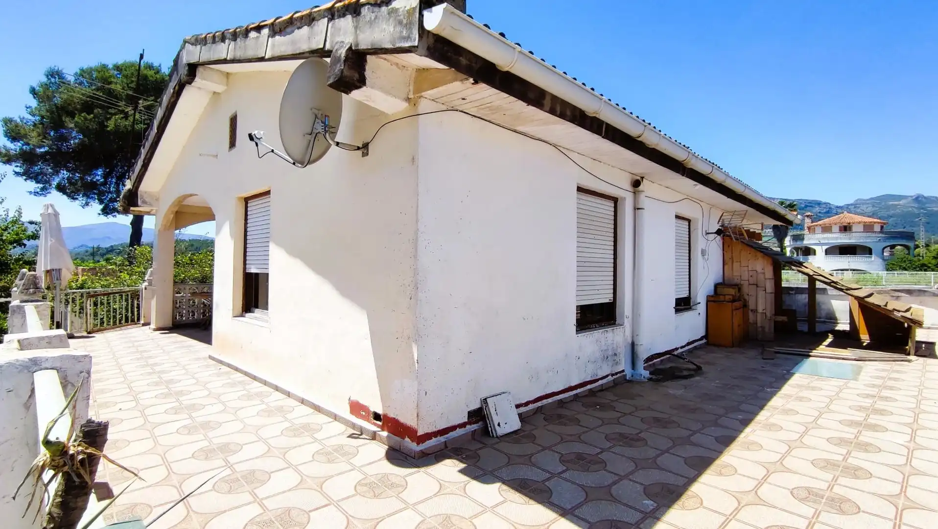 Vista exterior de Casa o chalet en venta en Palma de Gandia con Terraza