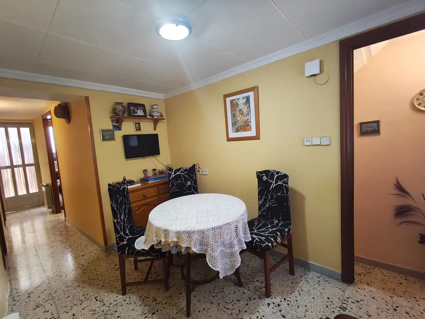 Dining room of Houses for sale in L'Espluga Calba  with Air Conditioner, Heating and Terrace