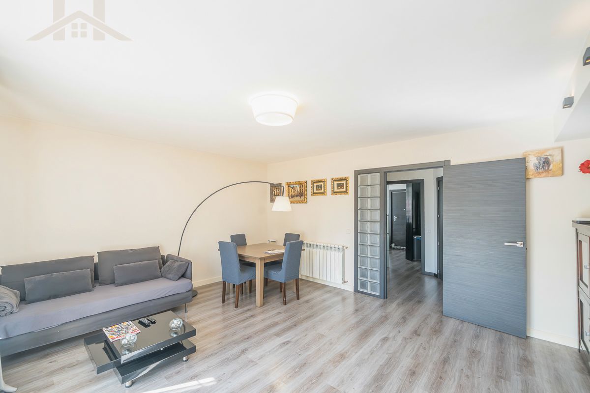 Sala de estar de Casa adosada en venta en Collado Mediano con Jardín privado y Trastero