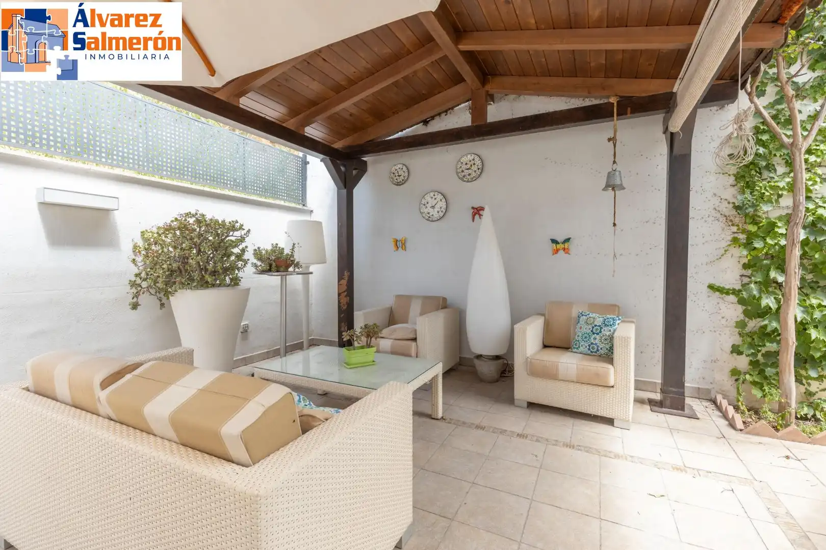 Terraza de Casa adosada en venta en Granada con Aire acondicionado, Calefacción y Balcón