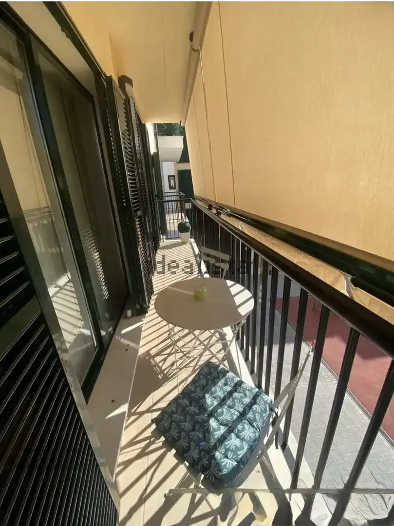Balcony of Flat for sale in  Palma de Mallorca  with Air Conditioner, Private garden and Parquet flooring
