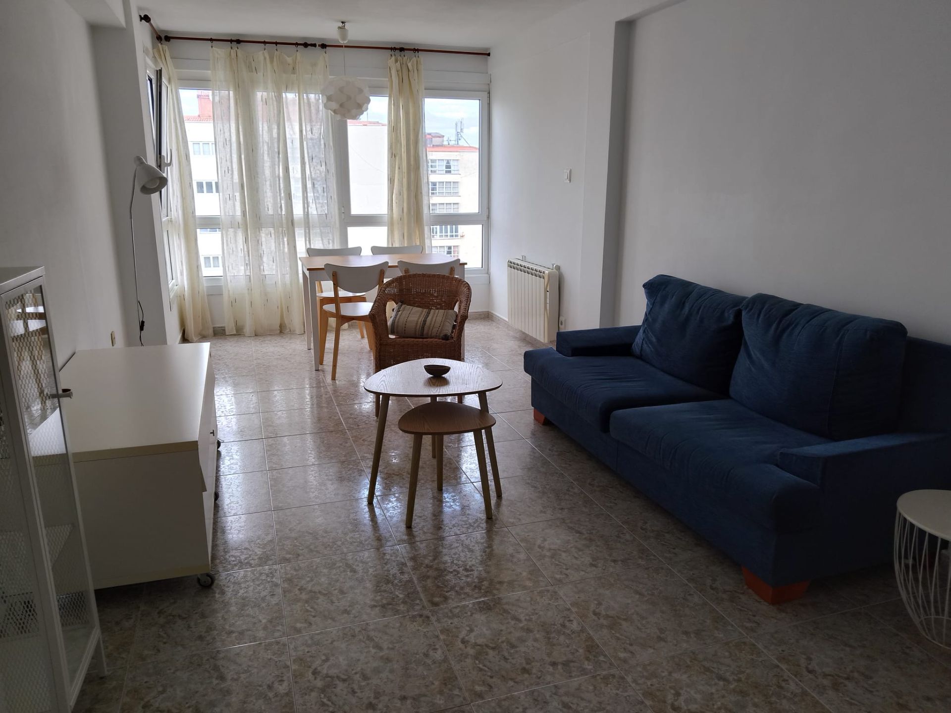 Living room of Flat for sale in Ferrol  with Heating and Furnished