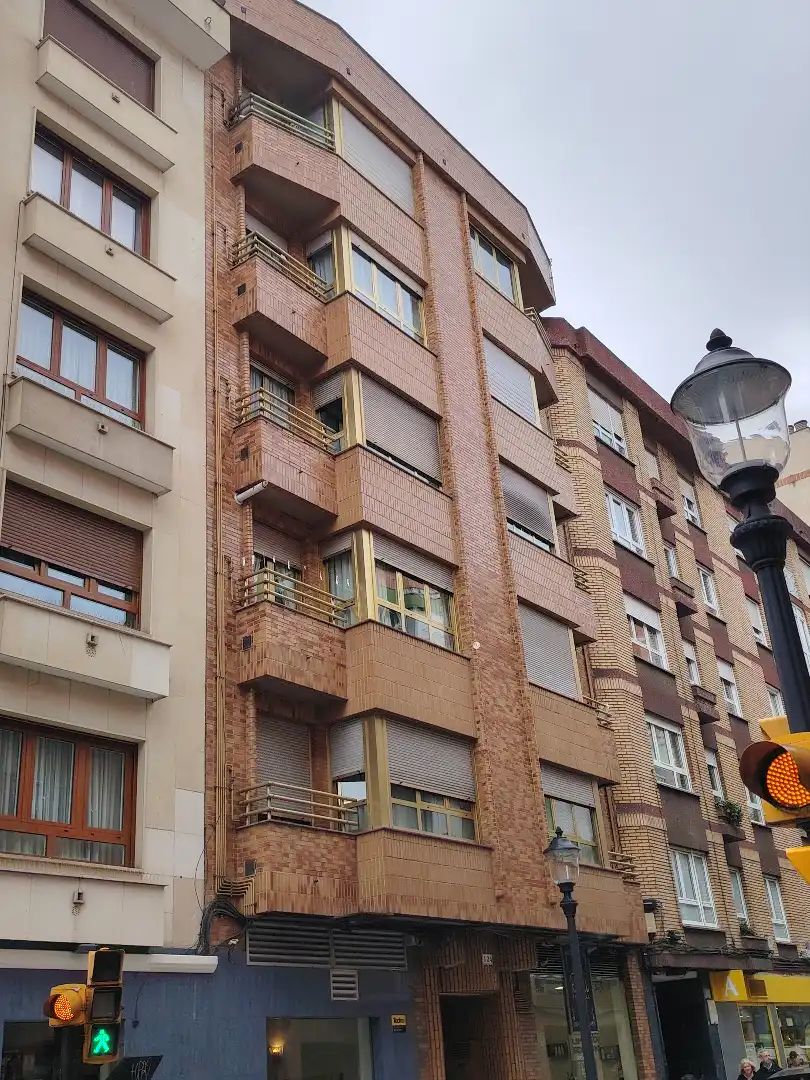 Exterior view of Flat for sale in Gijón   with Heating, Parquet flooring and Terrace