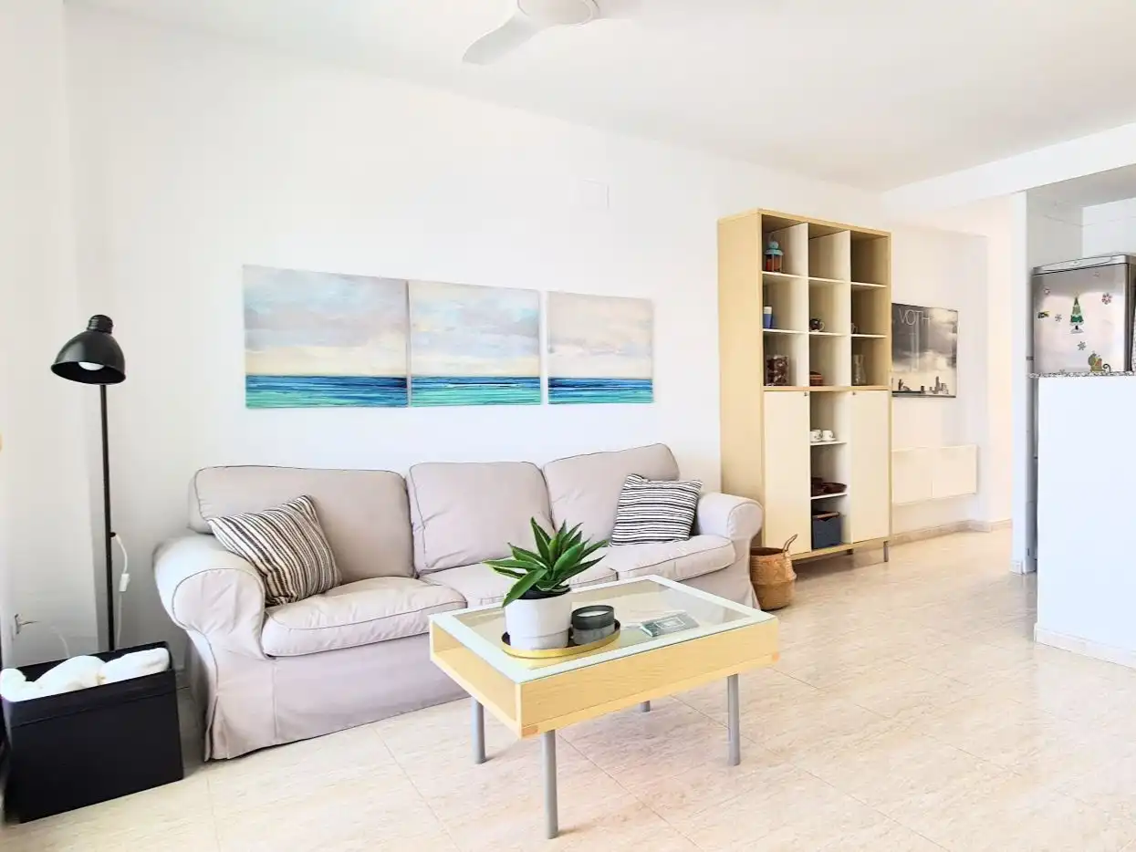 Sala de estar de Piso de alquiler en Playas de Puçol