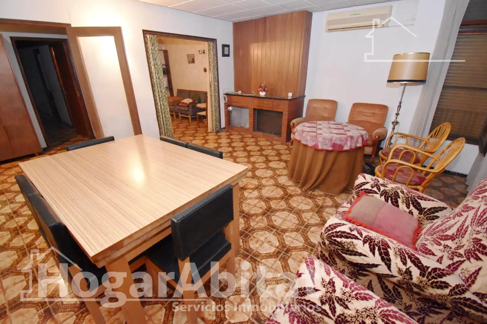 Wohnzimmer von Haus oder Chalet zum Verkauf in Almazora / Almassora mit Klimaanlage, Terrasse und Abstellraum