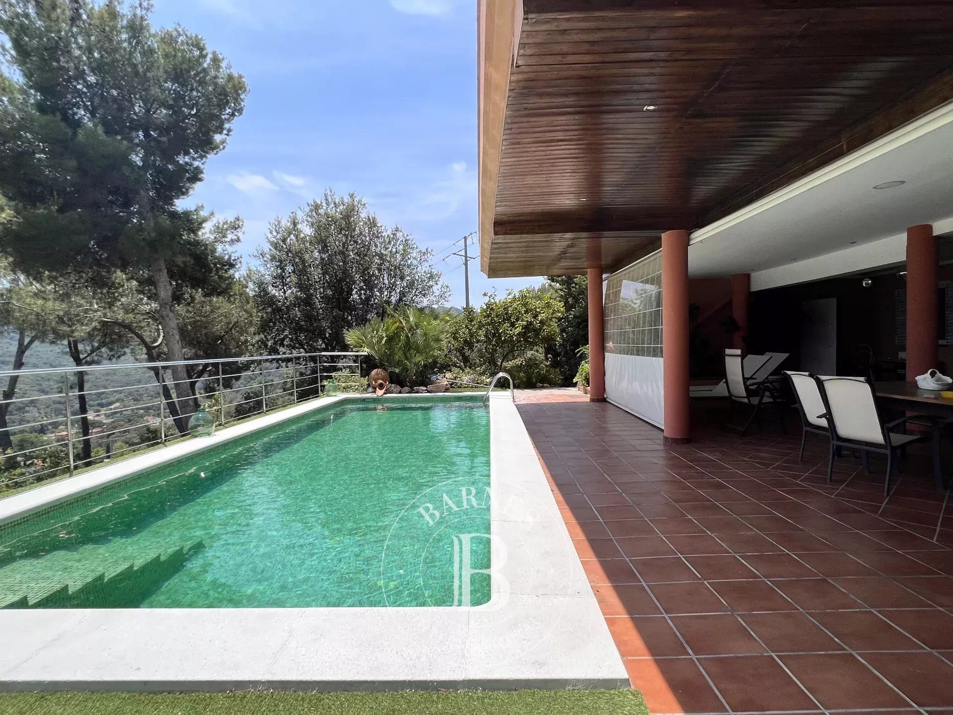 Swimming pool of House or chalet for sale in Argentona  with Heating, Swimming Pool and Furnished