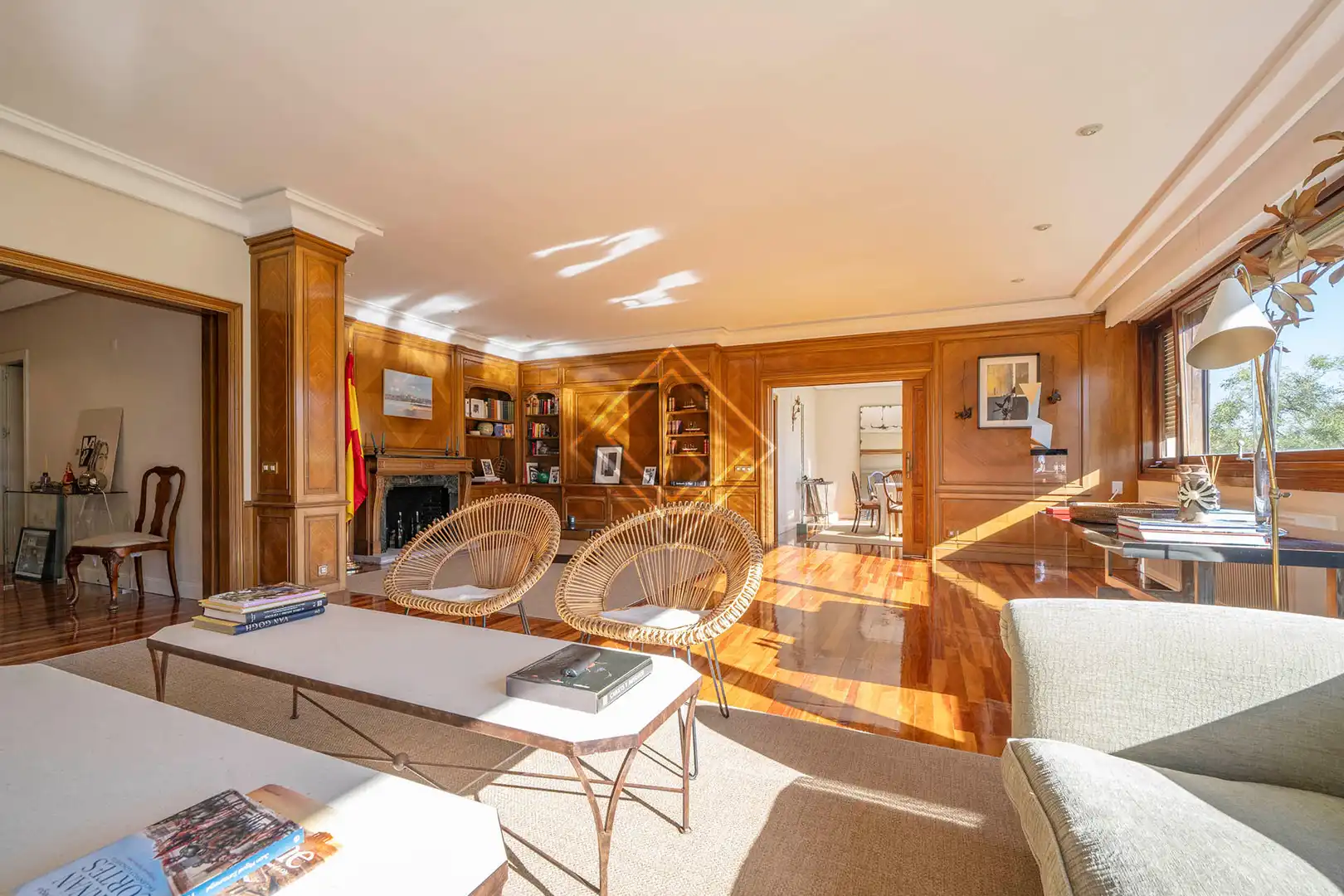 Sala de estar de Piso en venta en Chamartín
