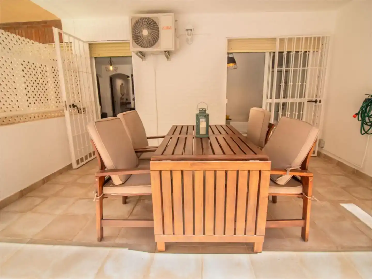 Terrasse von Wohnung zur Miete in Málaga Capital mit Klimaanlage