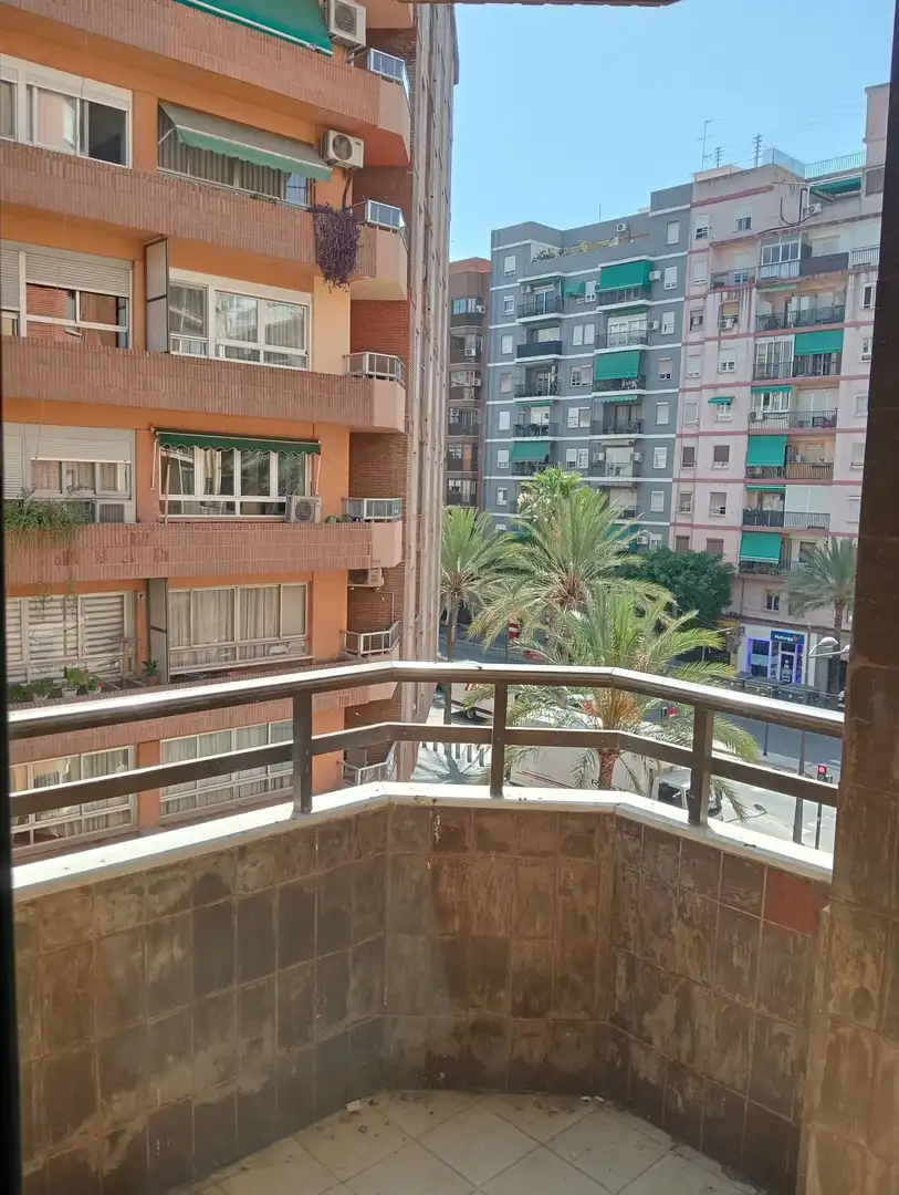 Terraza de Piso de alquiler en Valencia con Terraza