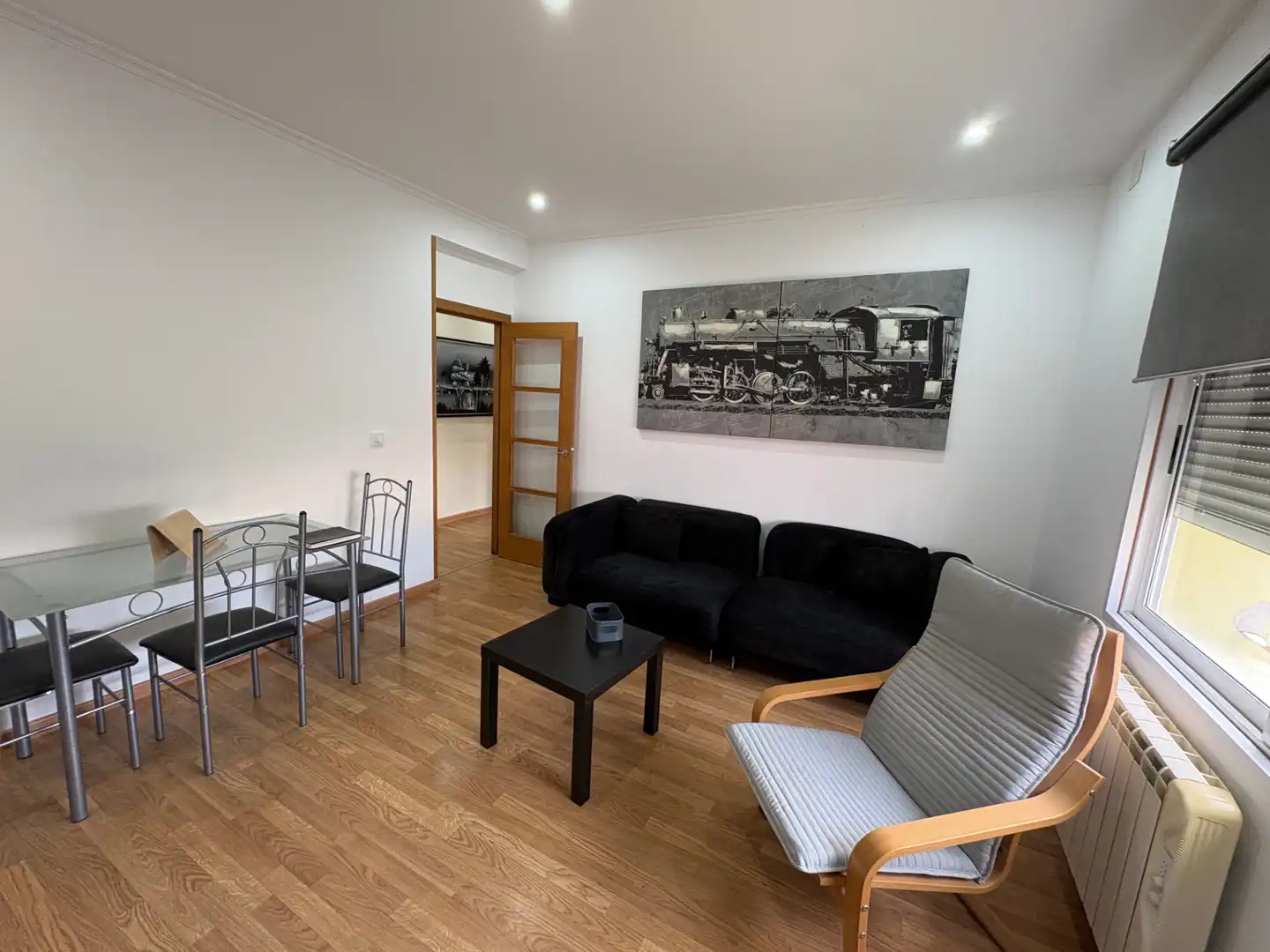 Sala de estar de Piso de alquiler en Ferrol con Calefacción y Amueblado