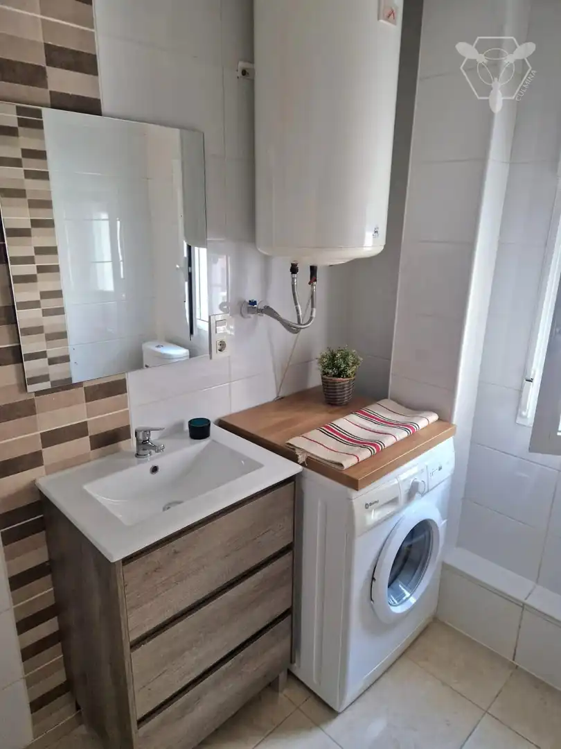 Bathroom of Flat for rent in Huelva  with Terrace and Furnished