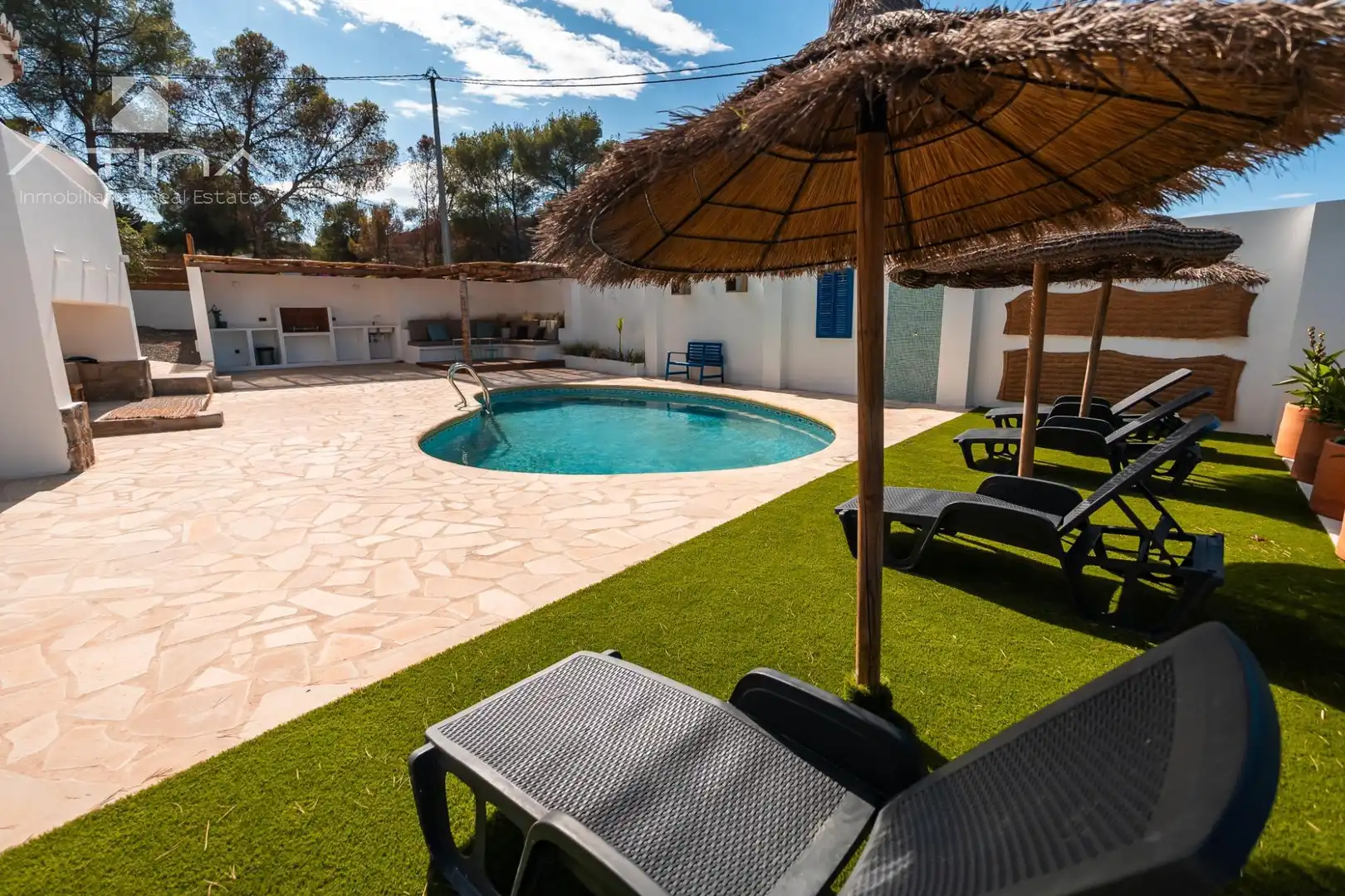 Swimming pool of Houses for sale in Jávea / Xàbia  with Air Conditioner, Private garden and Terrace