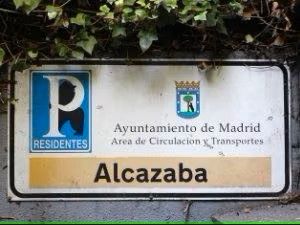 Exterior view of Garage for rent in  Madrid Capital