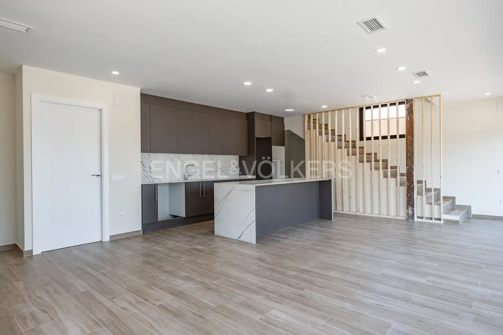 Kitchen of Houses for rent in Sant Esteve Sesrovires  with Air Conditioner, Heating and Private garden