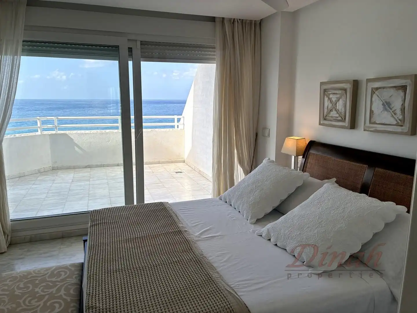 Schlafzimmer von Wohnungen zur Miete in Altea mit Klimaanlage, Heizung und Möbliert