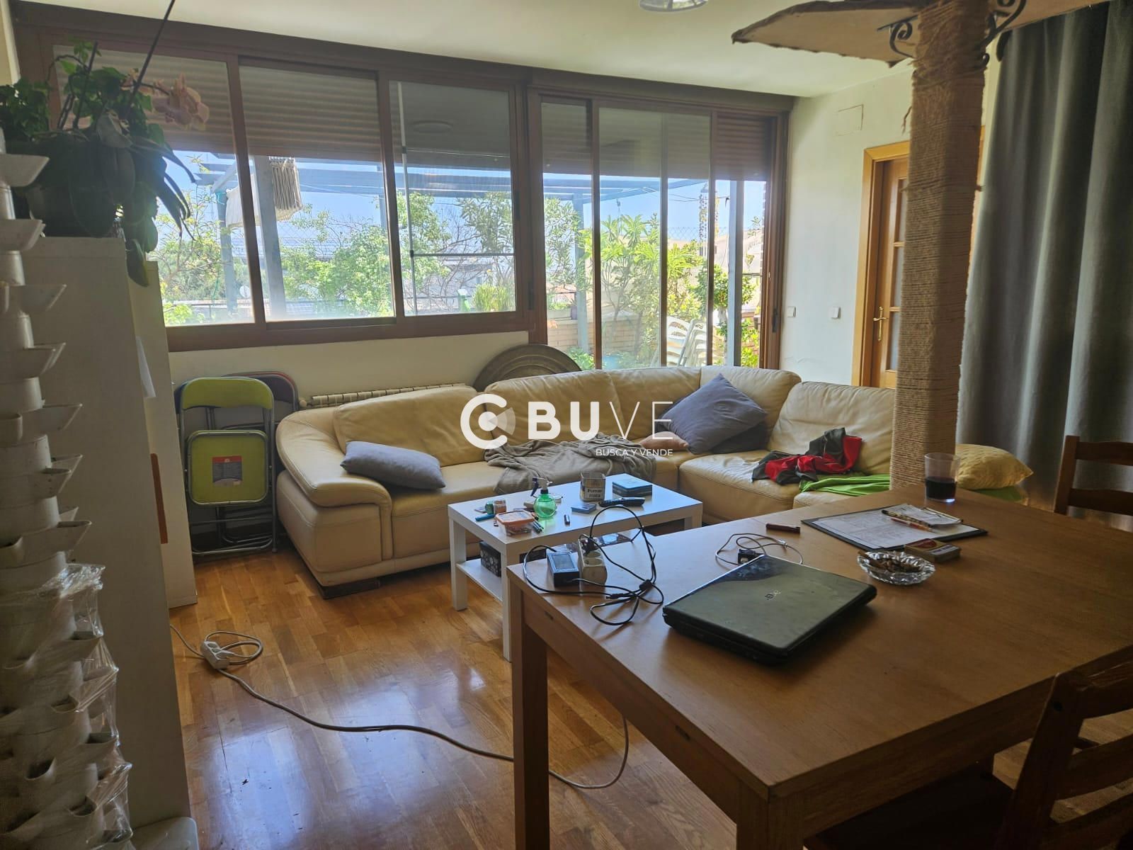 Sala de estar de Ático en venta en Parla con Aire acondicionado, Terraza y Piscina