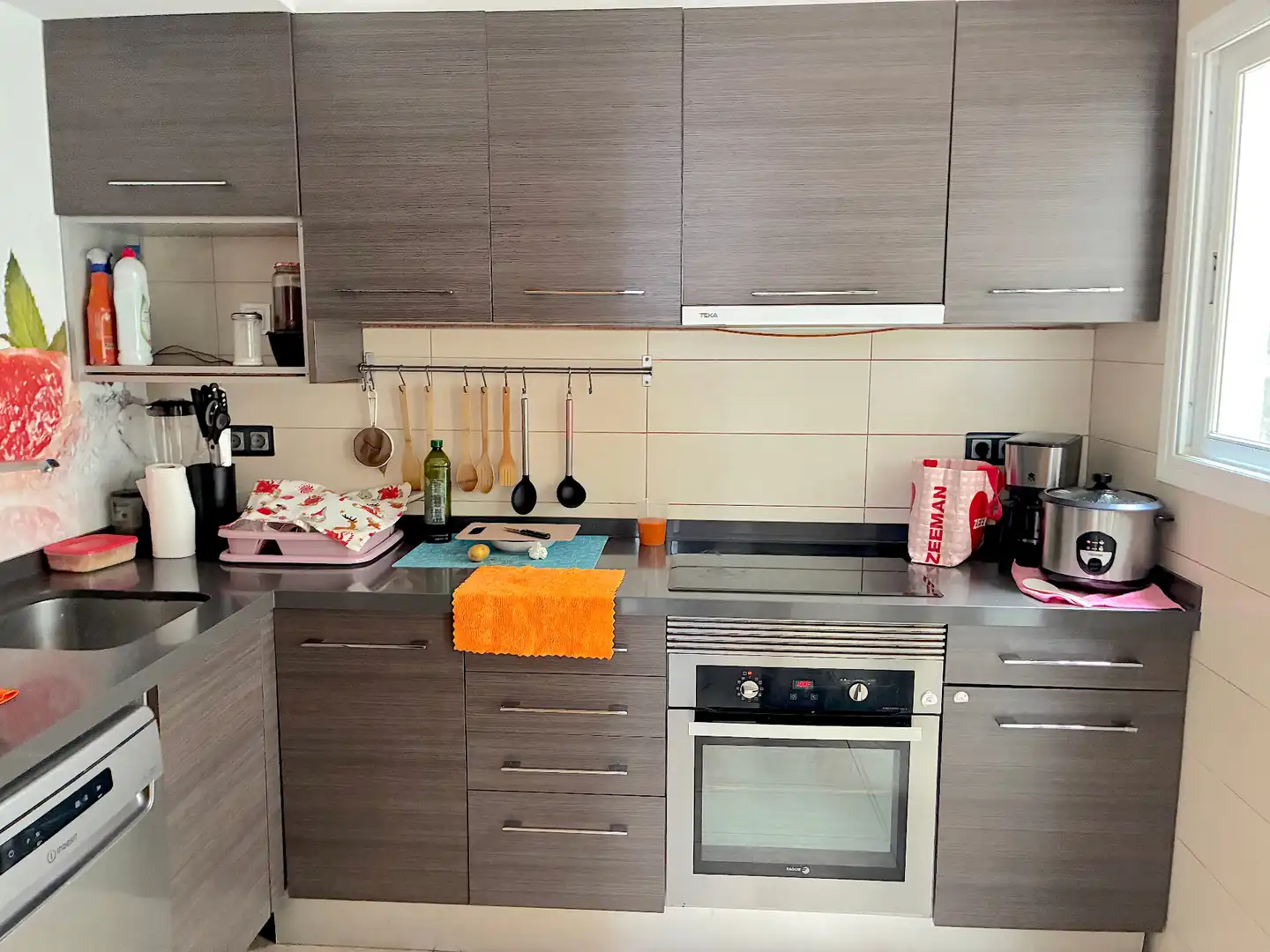 Kitchen of Duplexes for sale in Rubí  with Air Conditioner, Heating and Parquet flooring