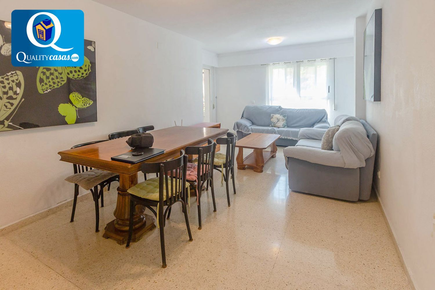 Living room of Flat for sale in San Vicente del Raspeig / Sant Vicent del Raspeig  with Air Conditioner, Heating and Terrace