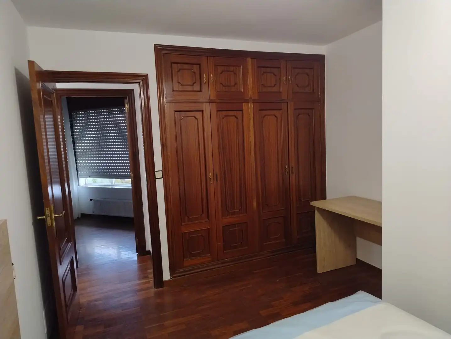 Bedroom of Flat for rent in Santiago de Compostela   with Heating, Furnished and Oven